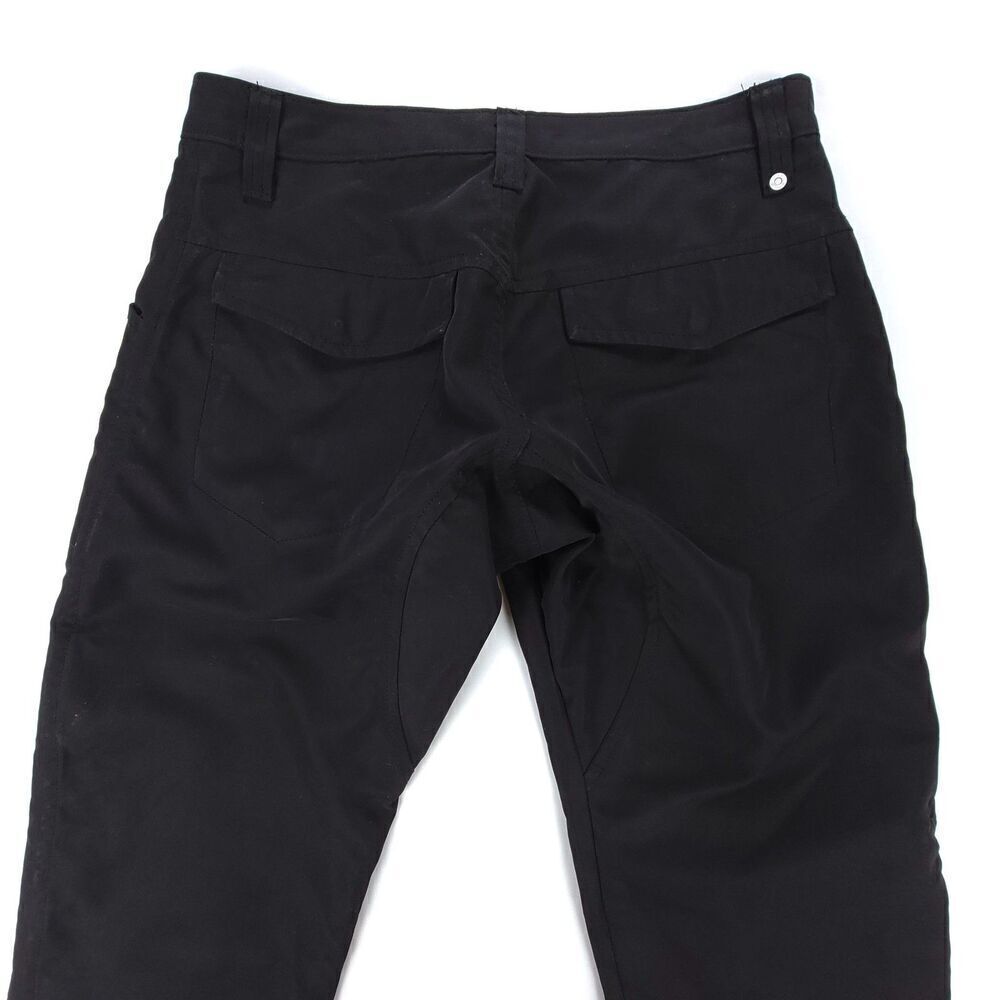 BALDWIN Woven Slim Straight Military Utility Pocket Cargo Pant Men 31 x 35 Black - Picture 7 of 9